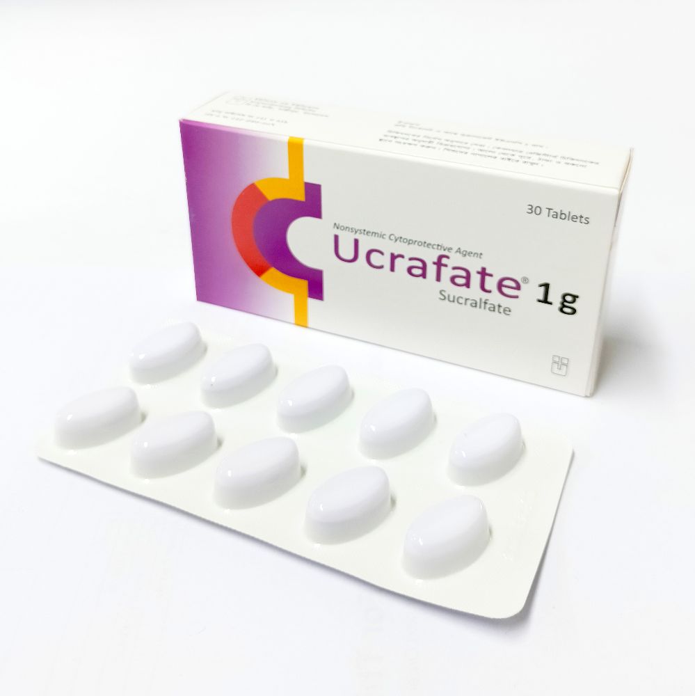 Ucrafate Tablet - (1gm) - 1 strip