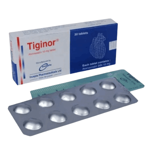 Tiginor 10 Tablet - (10mg) 1 strip