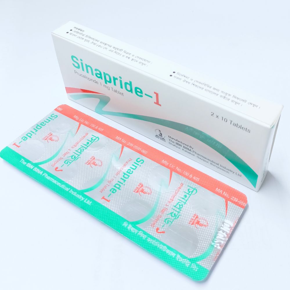 Sinapride 1 - 1 strip