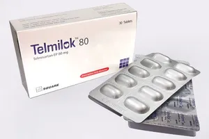 Telmilok 80 Tablet - (80mg)-1 Strip