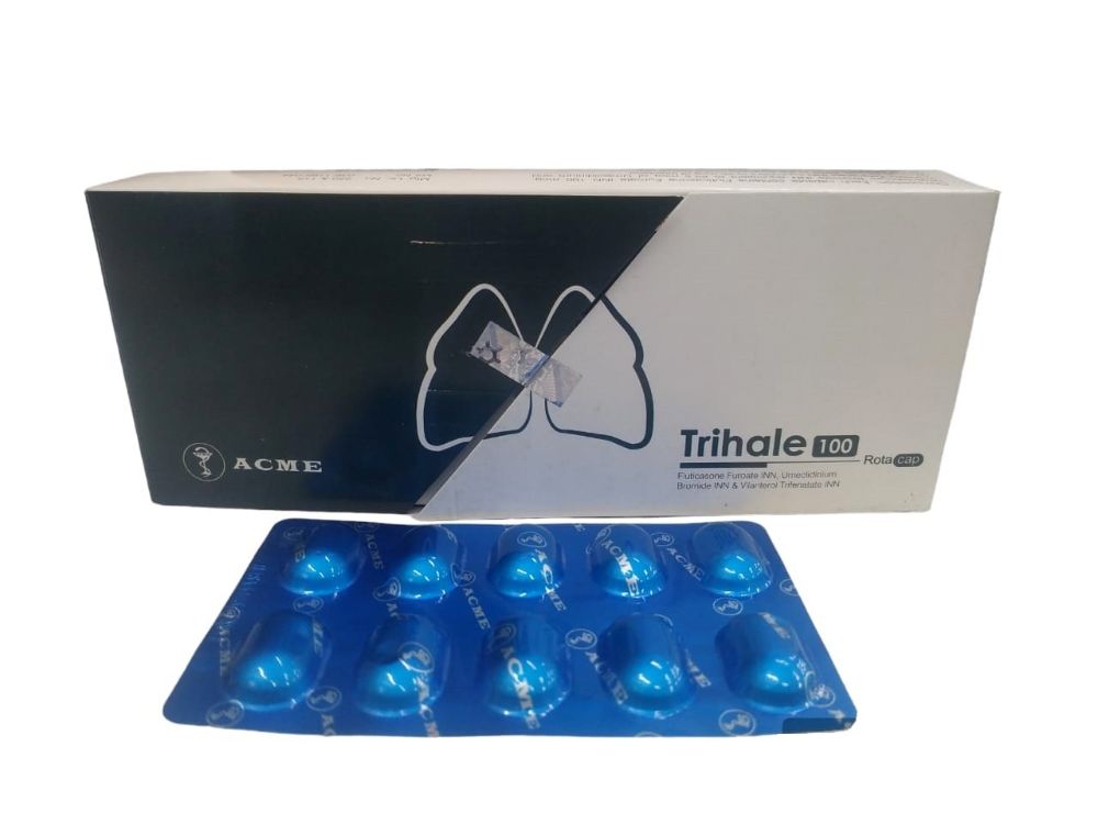 Trihale 100 Rotacap Capsule - (25mcg+62.5mcg+100mcg)