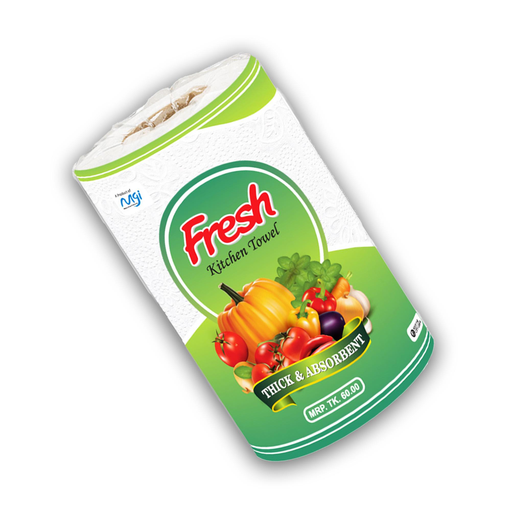 Fresh kitchen Towel Roll each