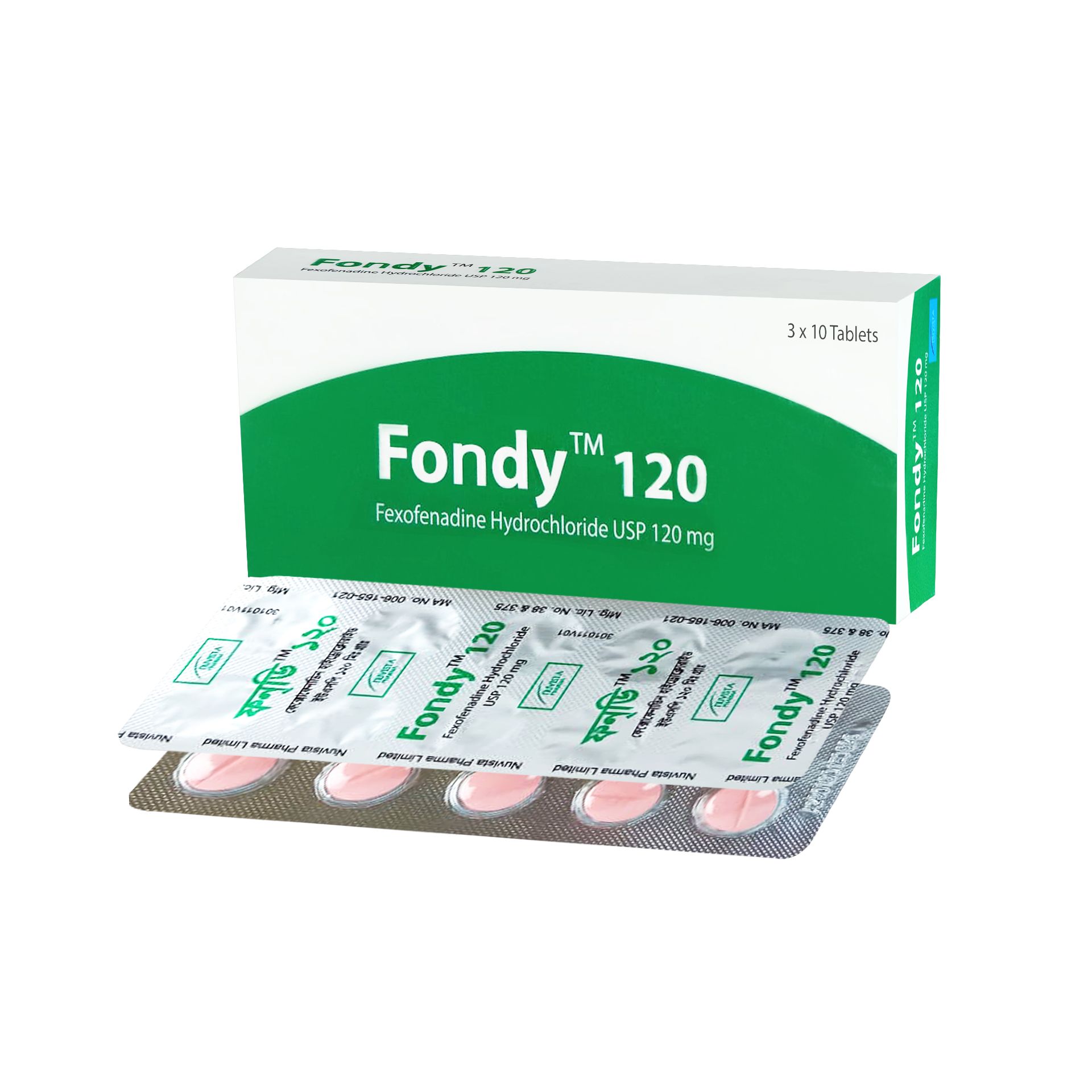 Fondy 120 Tablet - (120mg)