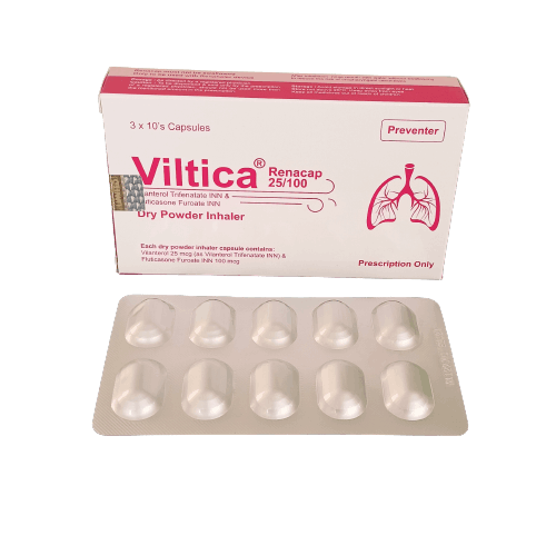 Viltica 25/100 Renacap Capsule - (25mcg+100mcg)
