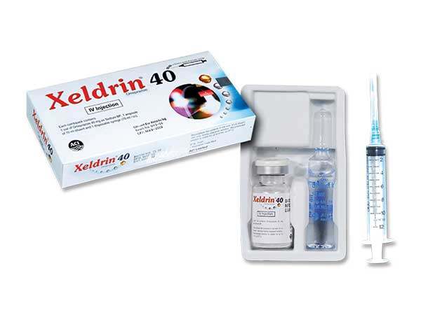 Xeldrin IV Injection - (40mg/Vial)