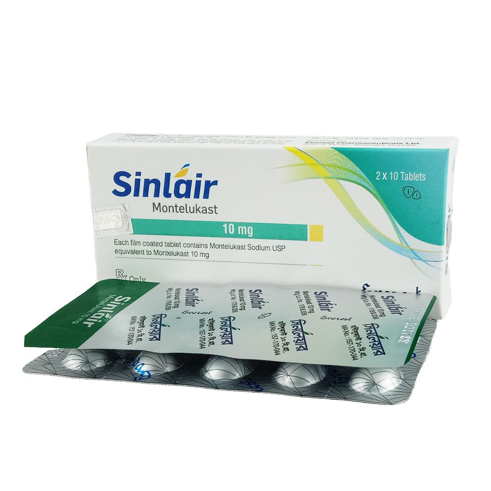 Sinlair 10 Tablet - (10mg)