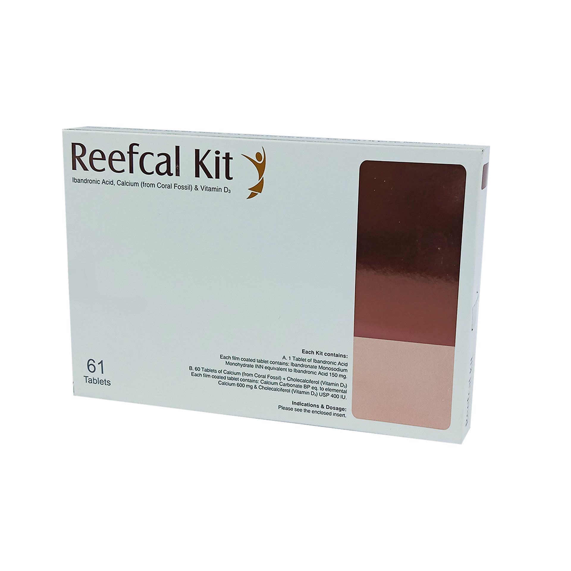 Reefcal Kit Tablet - (150mg+500mg+200IU)
