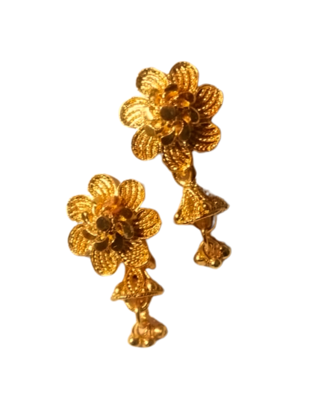Gold Plated Earrings For Women-small size- E4