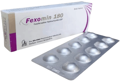 Fexomin 180 Tablet - (180mg)