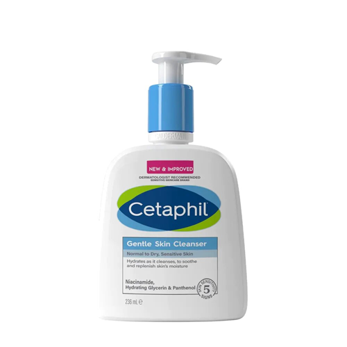Cetaphil Gentle Skin Cleanser For Normal To Dry, Sensitive Skin Cleanser - (236ml)