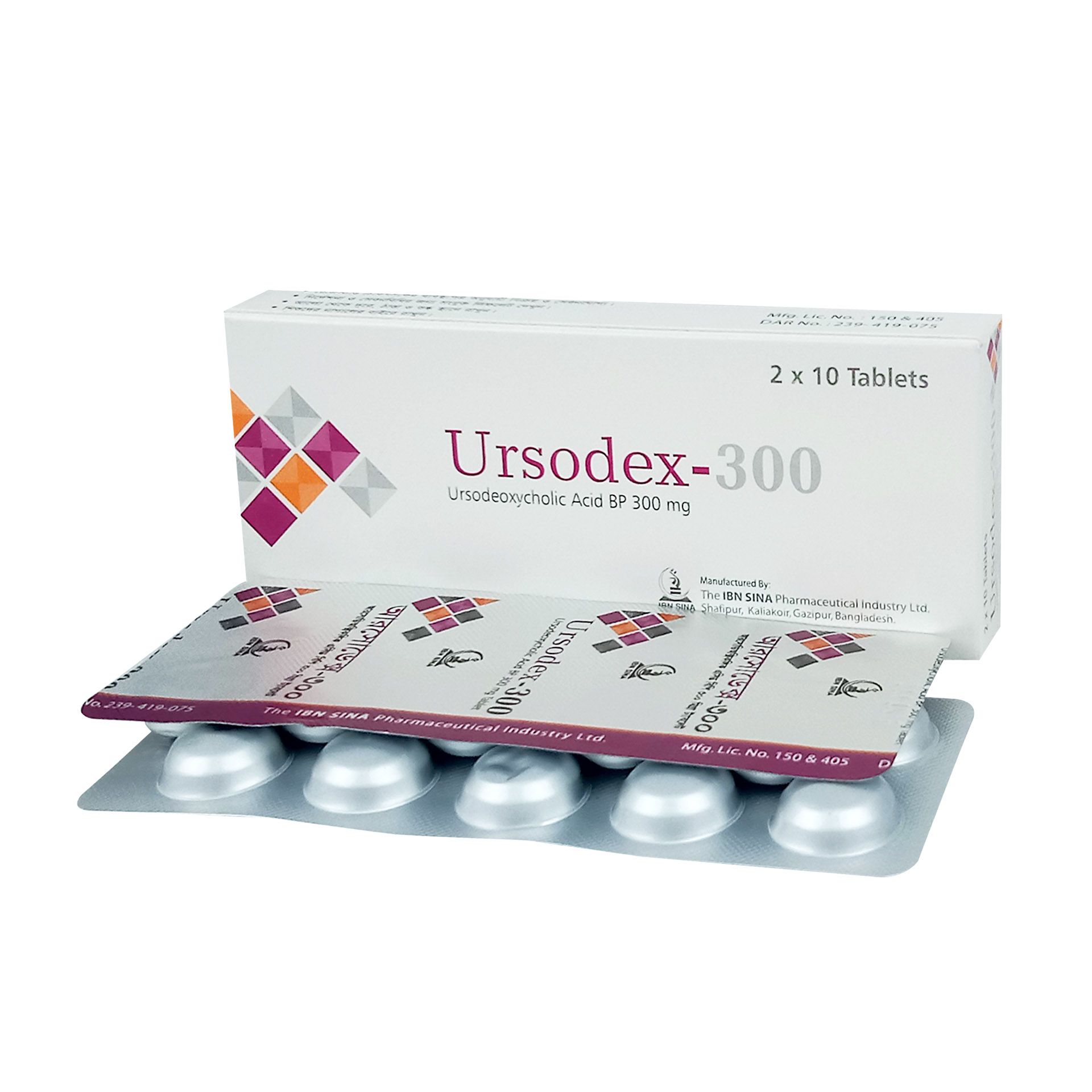 Ursodex 300 - 1 strip