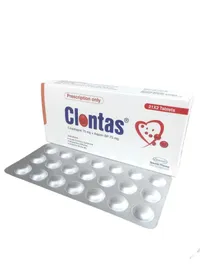 Clontas Tablet - (75mg+75mg)-1 box
