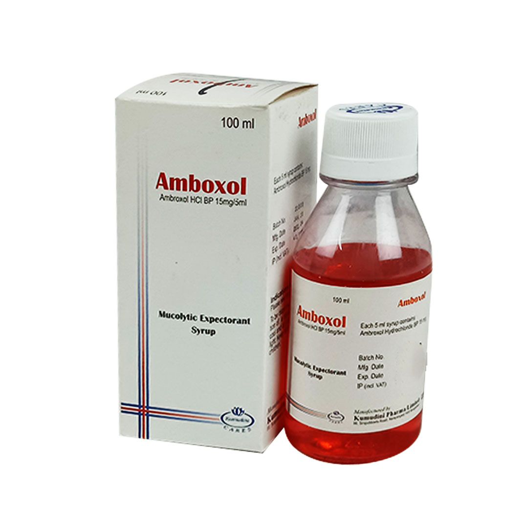 Amboxol Syrup - (15mg/5ml)
