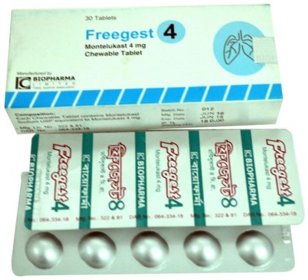Freegest Tablet - (4mg)