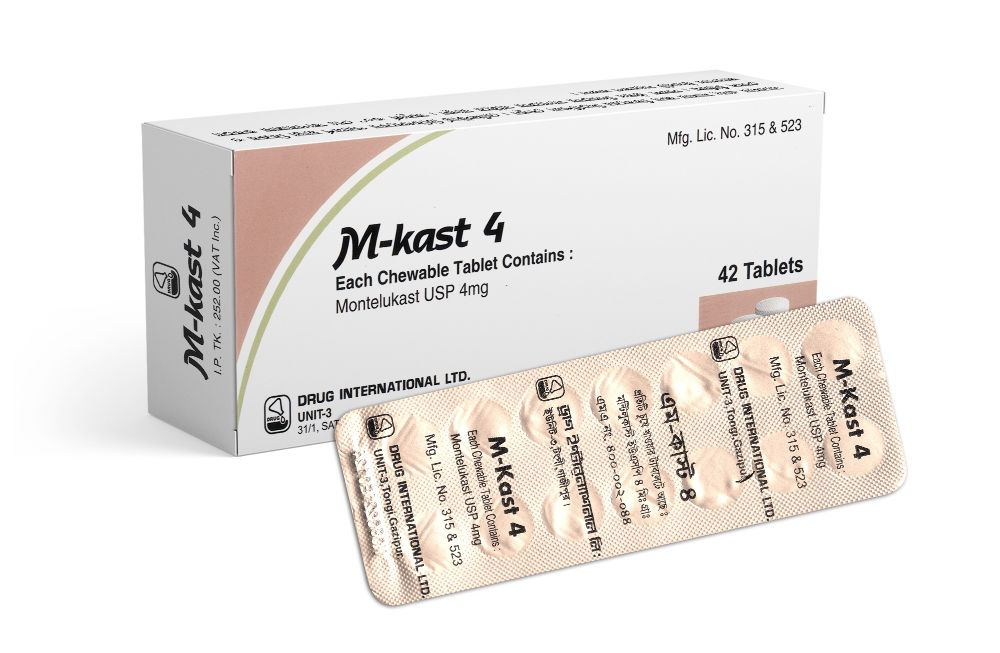 M-Kast 4 Tablet - (4mg)