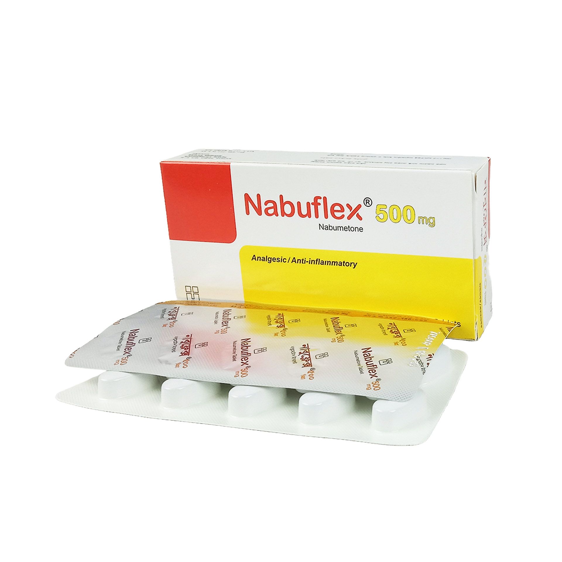 Nabuflex 500 Tablet - (500mg)