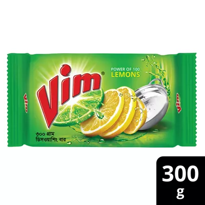 Vim Dishwashing Bar 300 gm