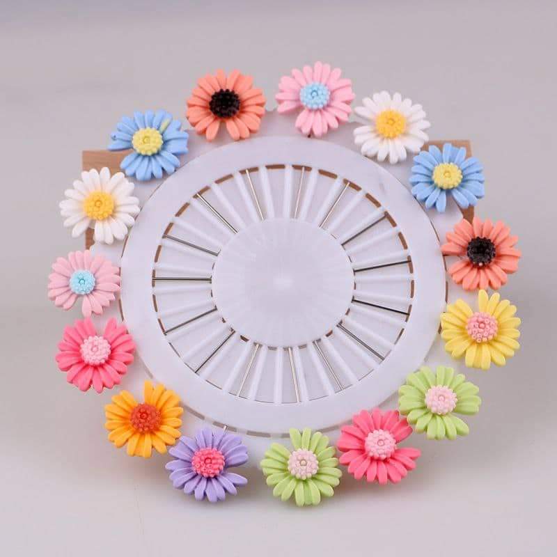 Sunflower HiJab pin For Women's 5 pcs