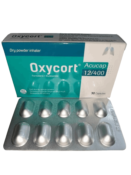 Oxycort 12/400 Acucap Capsule - (400mcg+12mcg)