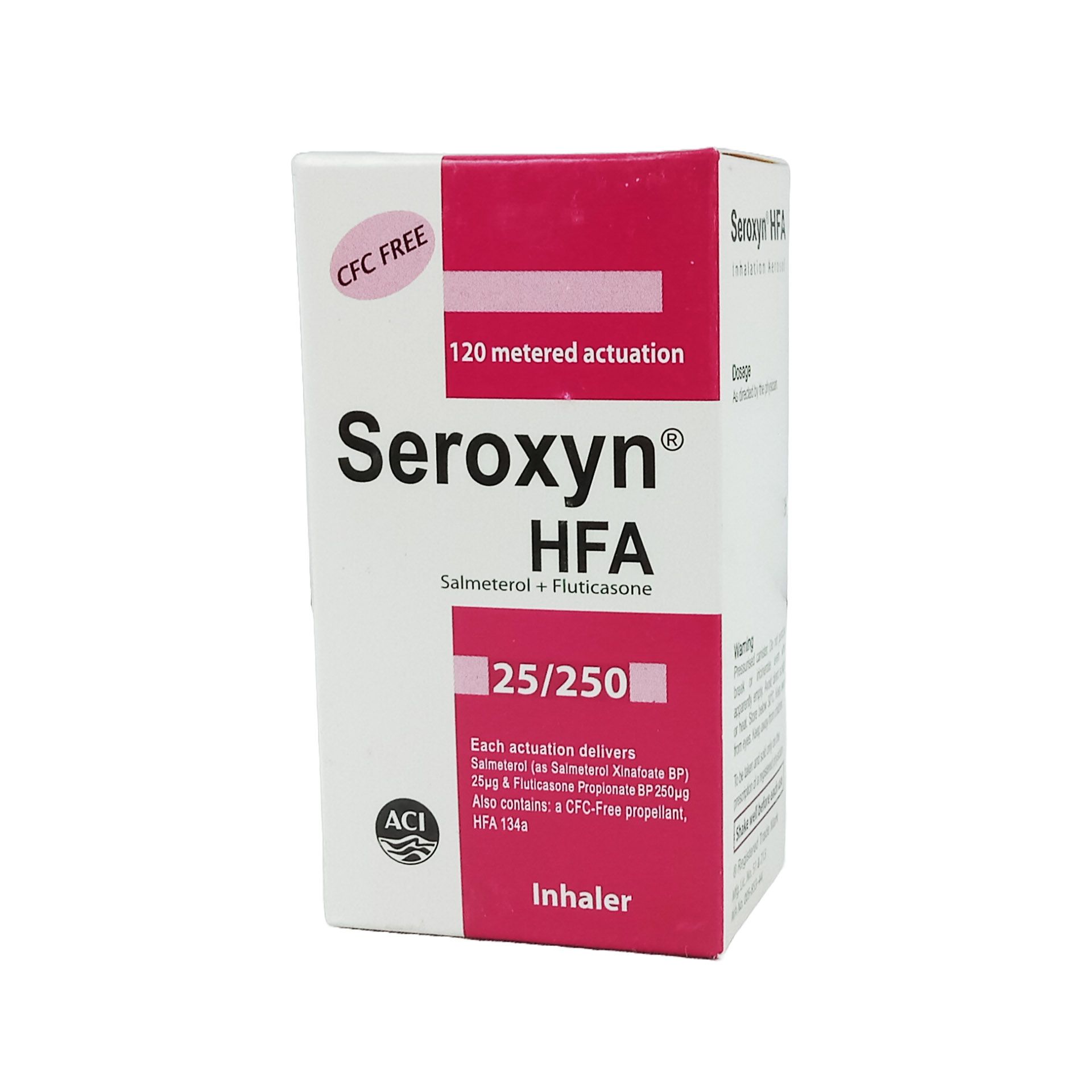 Seroxyn HFA 25/250 Inhaler - (25mcg+250mcg)