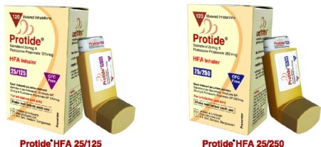 Protide 25/250 HFA Inhaler - (25mcg+250mcg)