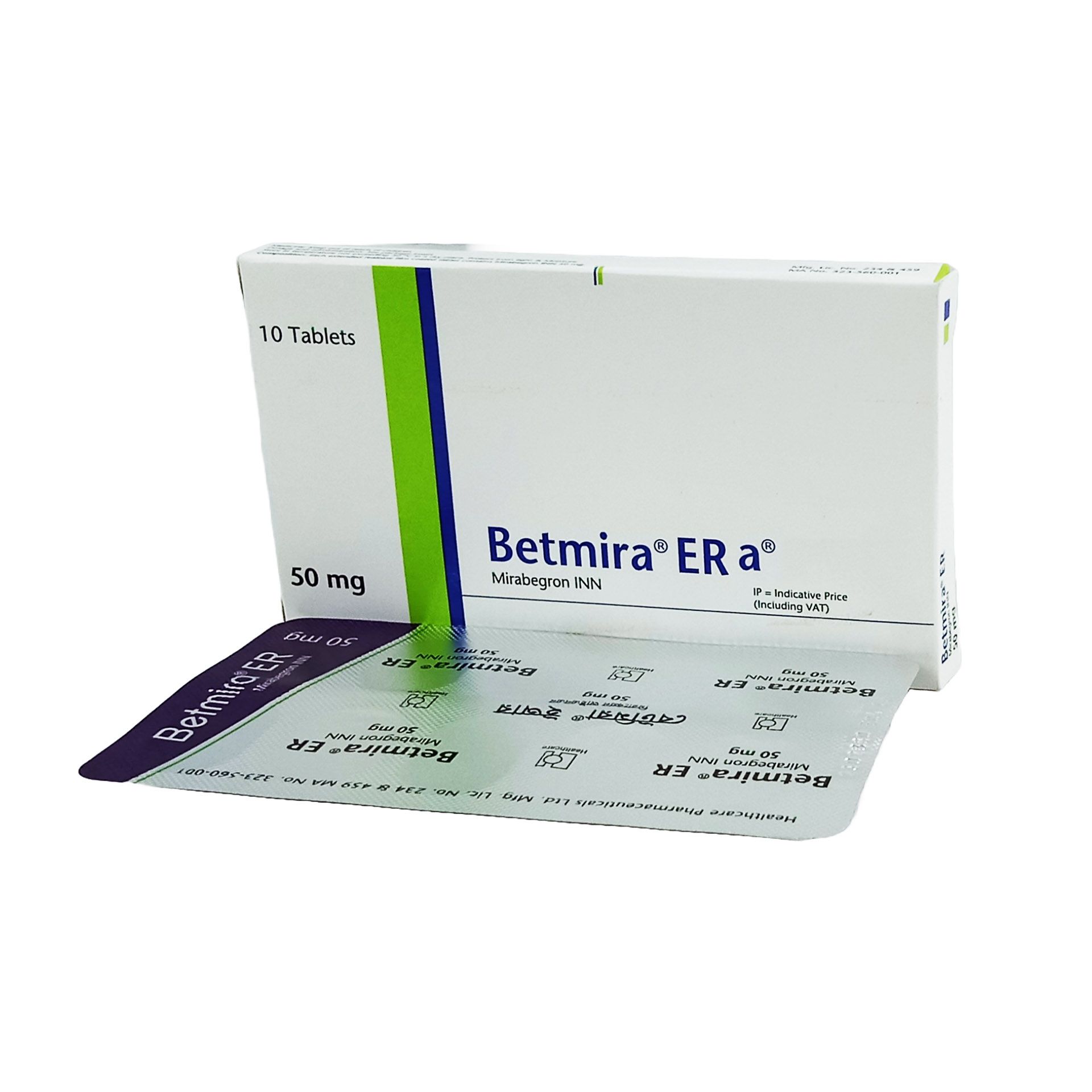 Betmira ER Tablet - (50mg) - 1 box