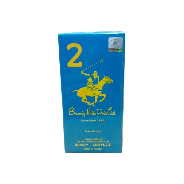 Beverly Hills Polo Club Pour Femme Eau De Parfum Natural Spray Vaporisateur 2 (Women) 50 ml 50 ml