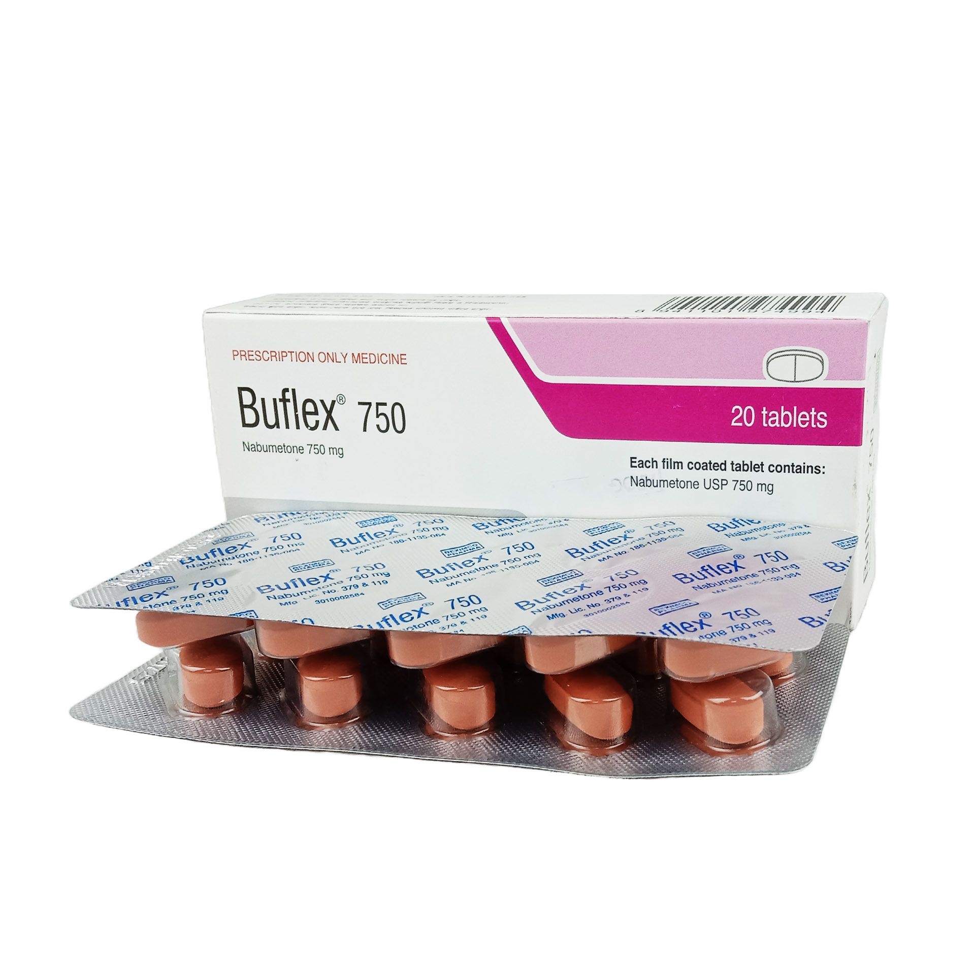 Buflex 750 Tablet - (750mg)