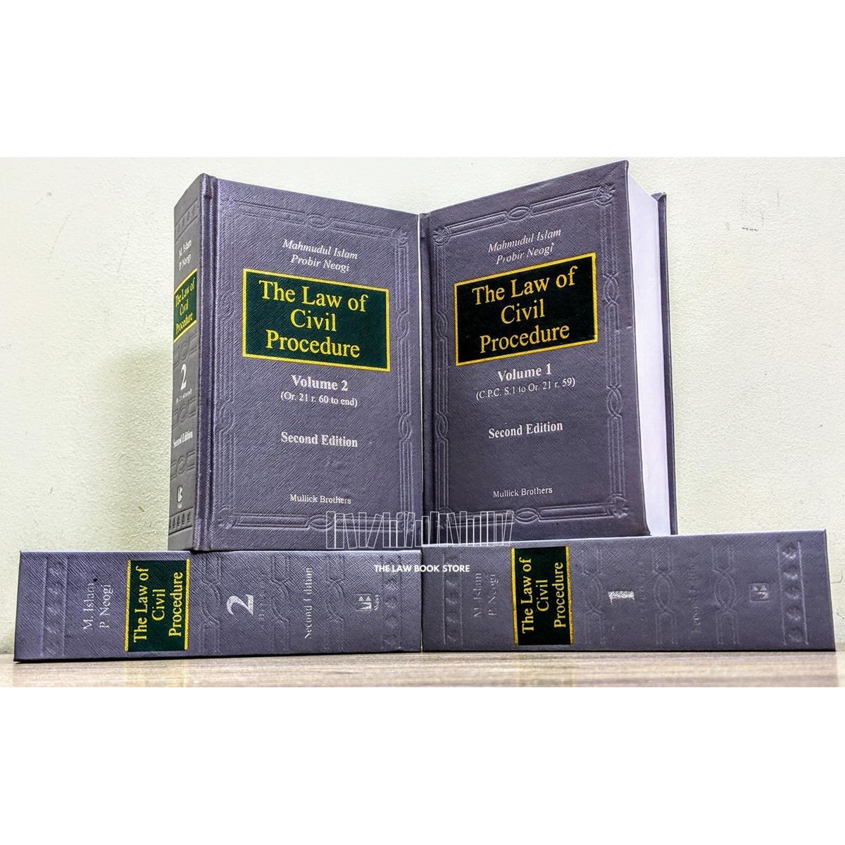 The Law of Civil Procedure (Vol 1 & 2)