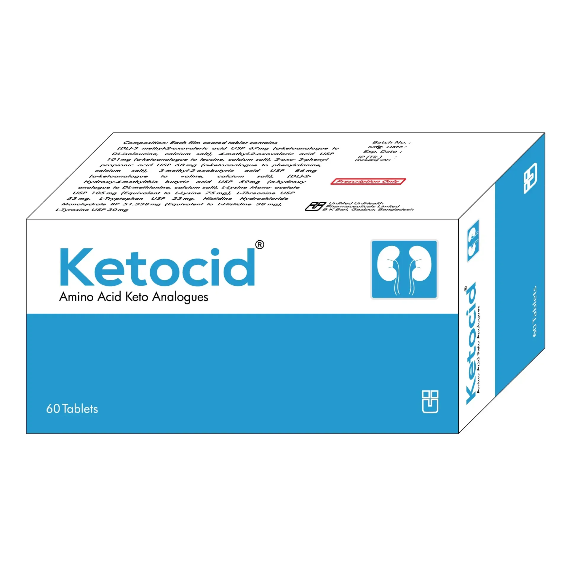 Ketocid 600 - 1 strip