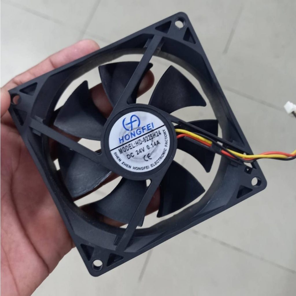 24V 4 Inch Fan 24V Cooling Fan 4 Inch Cooling Fan 24V 100X100X25Mm Fan Heatsink Cooler Radiator Cooling Fan 24V Dc Fan Heat Dissipation Mini Fans With Cables - Charger Fan