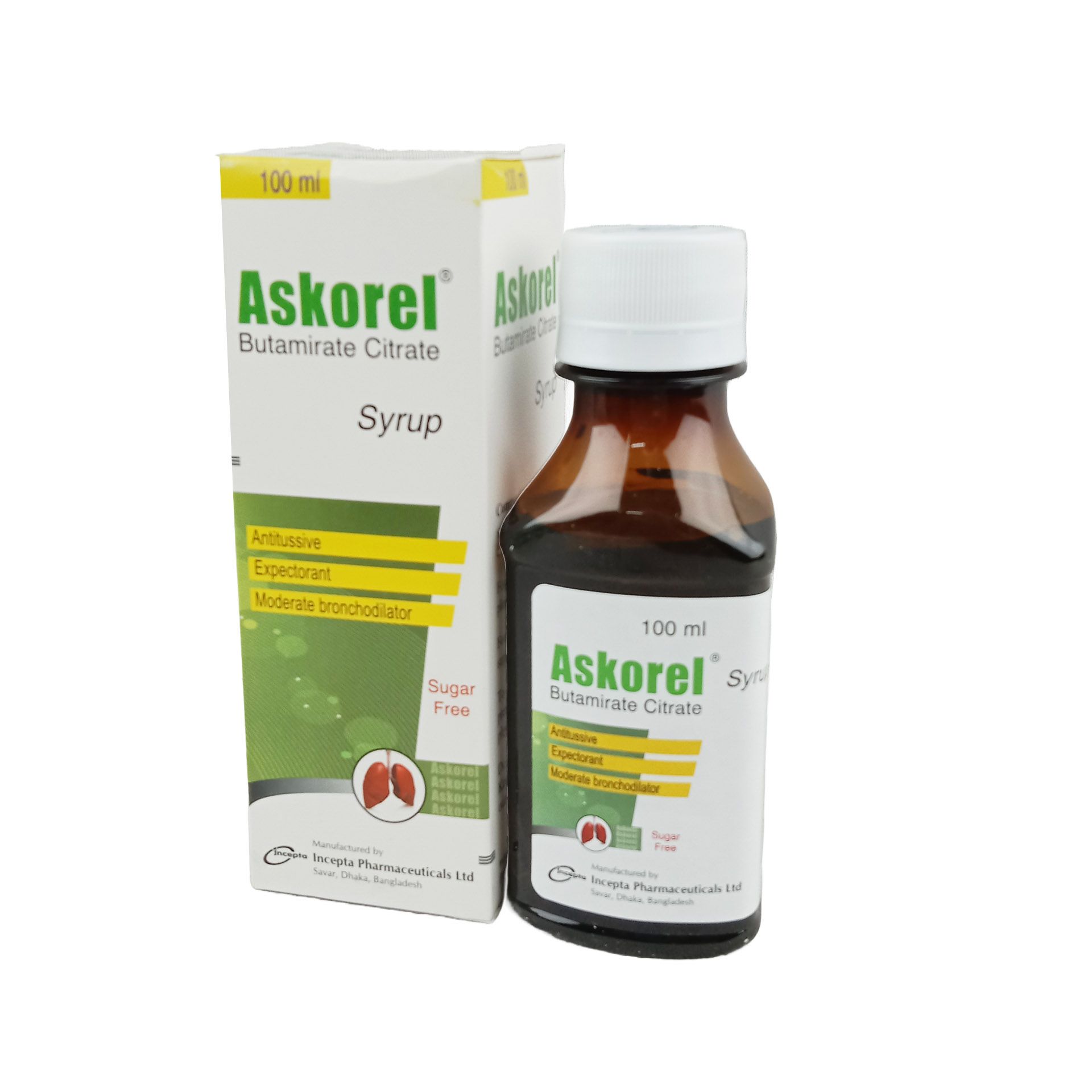 Askorel Syrup - (7.5mg/5ml)
