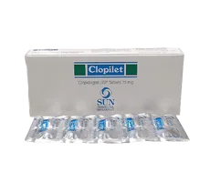Clopilet 75 Tablet - (75mg)-1 Strip