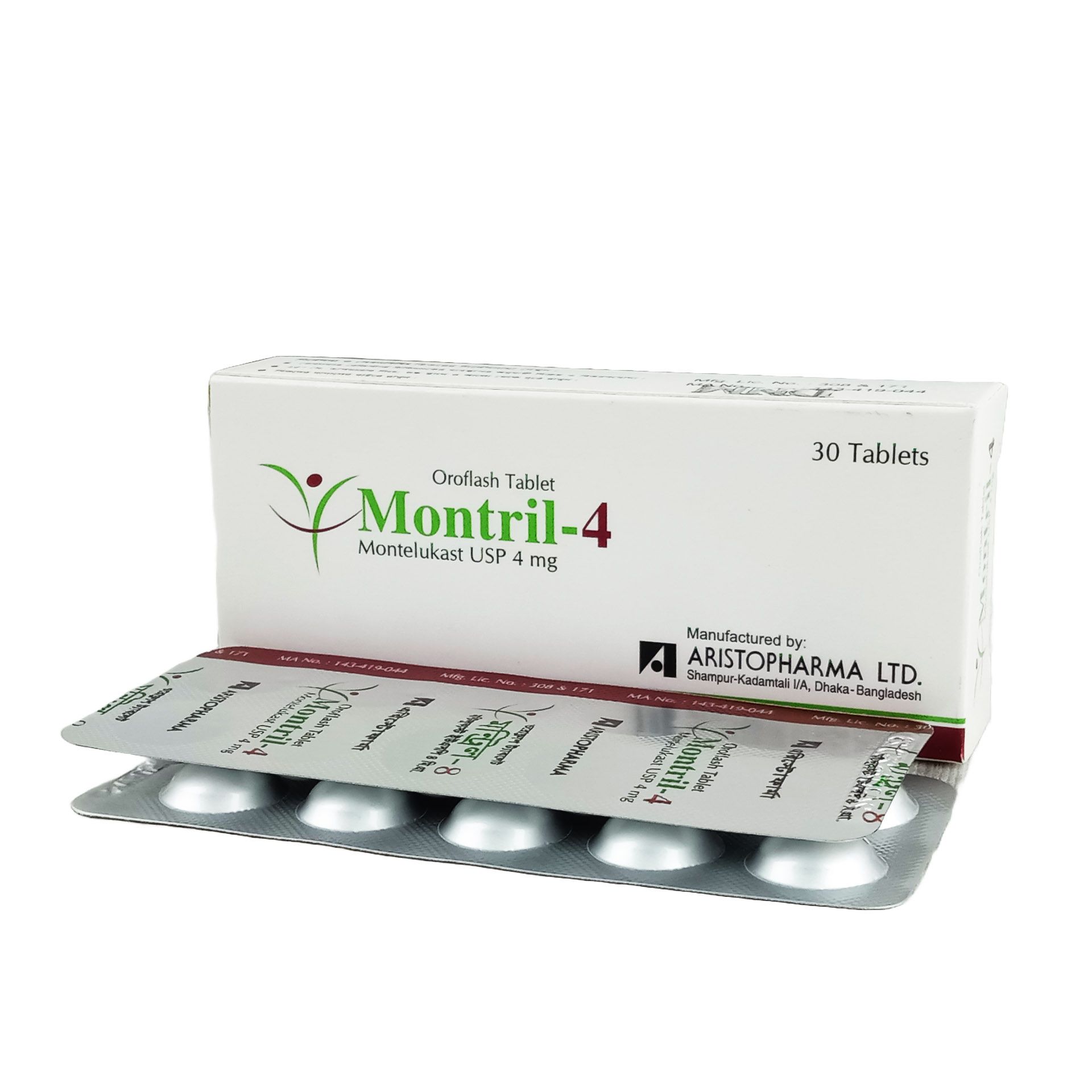 Montril 4 Tablet - (4mg)